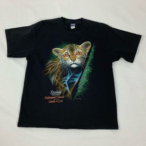 Endangered Species of Costa Rica Ocelot T-Shirt M